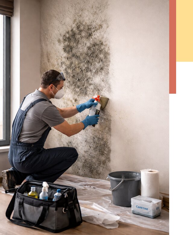 Удаление плесени со стен в Бердске от 2239 руб. — быстро и недорого | ОТДЕЛОЧНИК-Брд