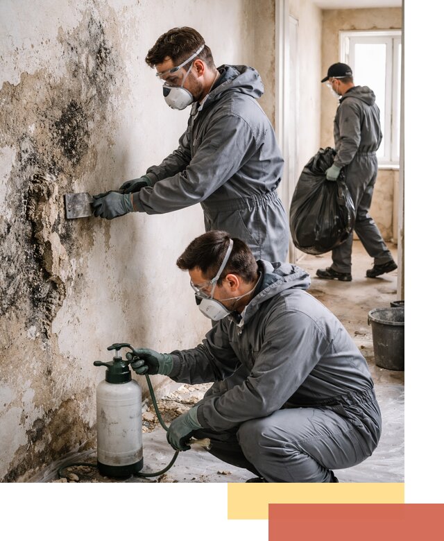 Удаление плесени со стен профессионально в Бердске