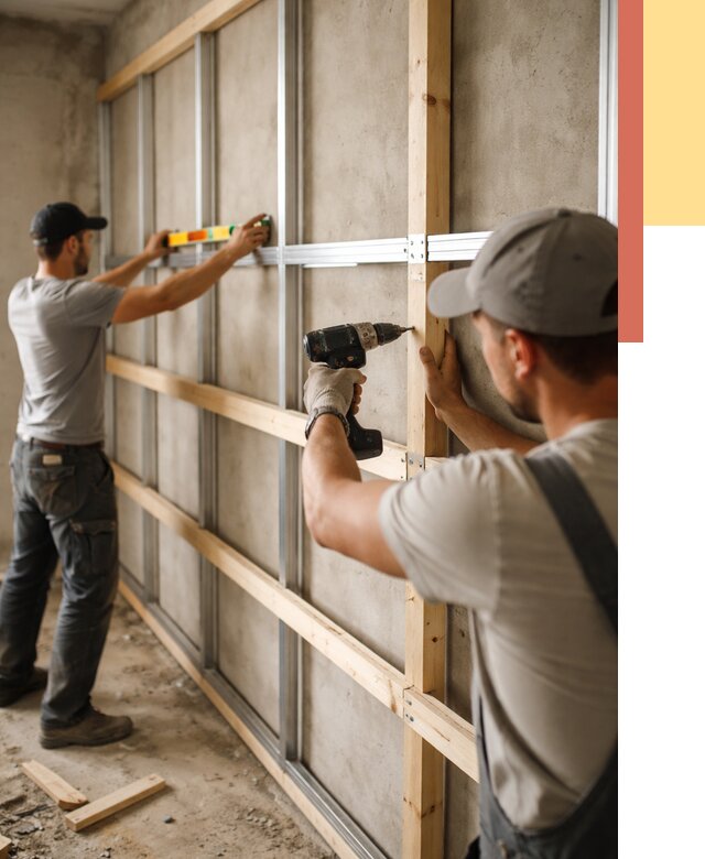 Устройство обрешетки под панели в Бердске от 2187 руб. — монтаж под ключ | ОТДЕЛОЧНИК-Брд