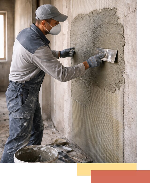 Штукатурка стен по сетке в Бердске под ключ качественно и быстро