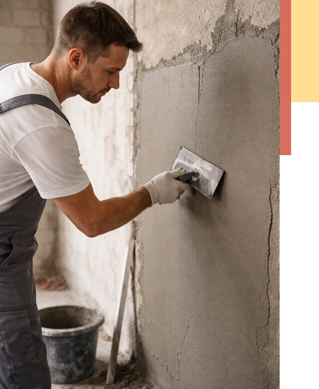 Штукатурка стен под плитку в Бердске от 4373 руб./м2 — выравнивание под плитку | ОТДЕЛОЧНИК-Брд