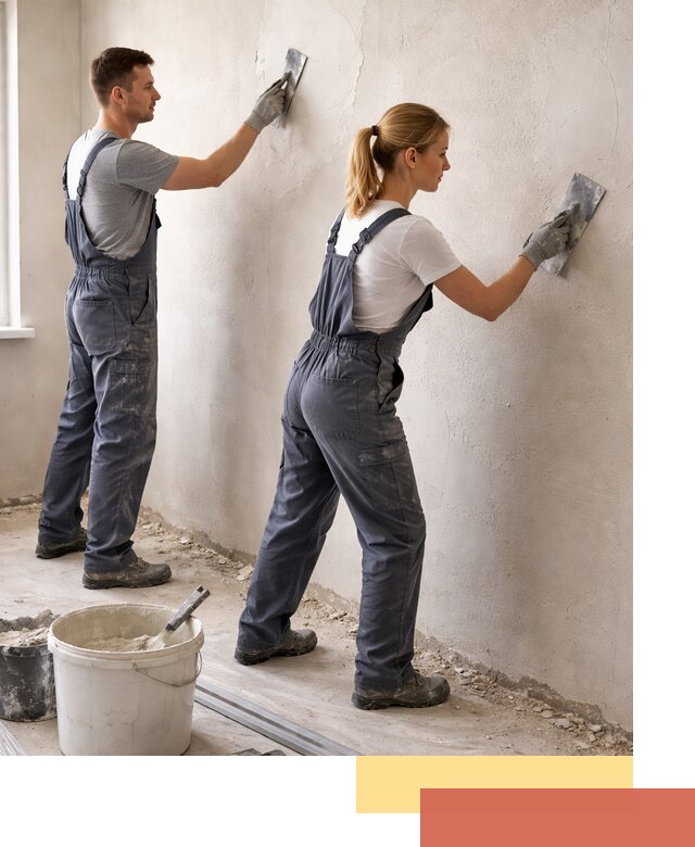 Штукатурка стен под обои в Бердске профессионально и быстро