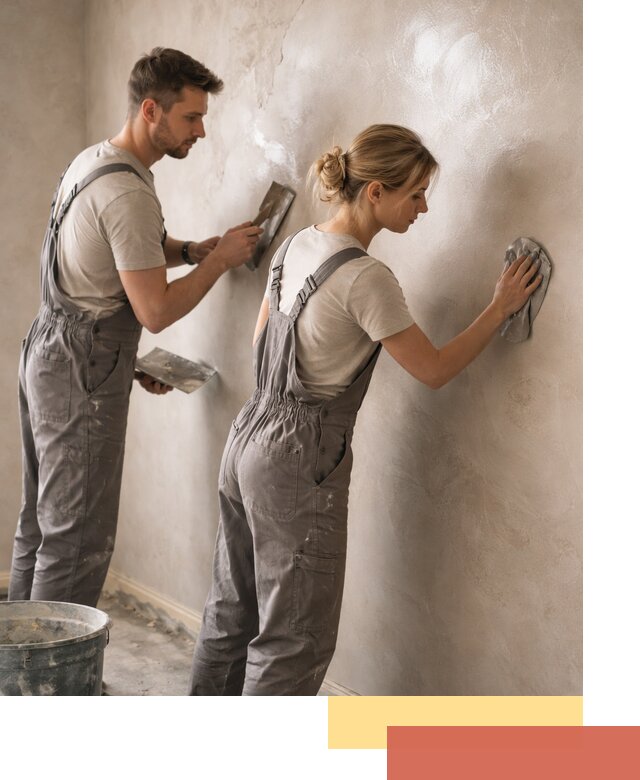 Венецианская штукатурка высокого качества в Бердске