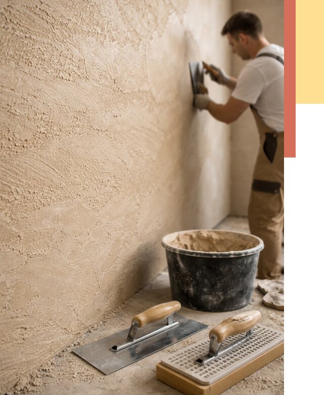 Декоративная штукатурка травертин в Бердске от 1874 руб/м2 — качественно и недорого | ОТДЕЛОЧНИК-Брд