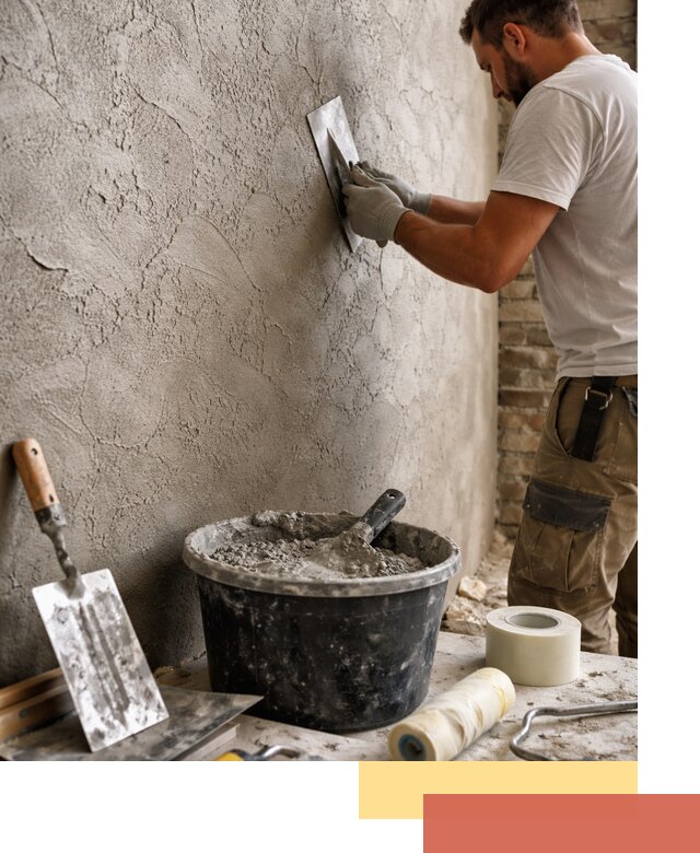 Декоративная штукатурка лофт в Бердске — отделка стен и потолков