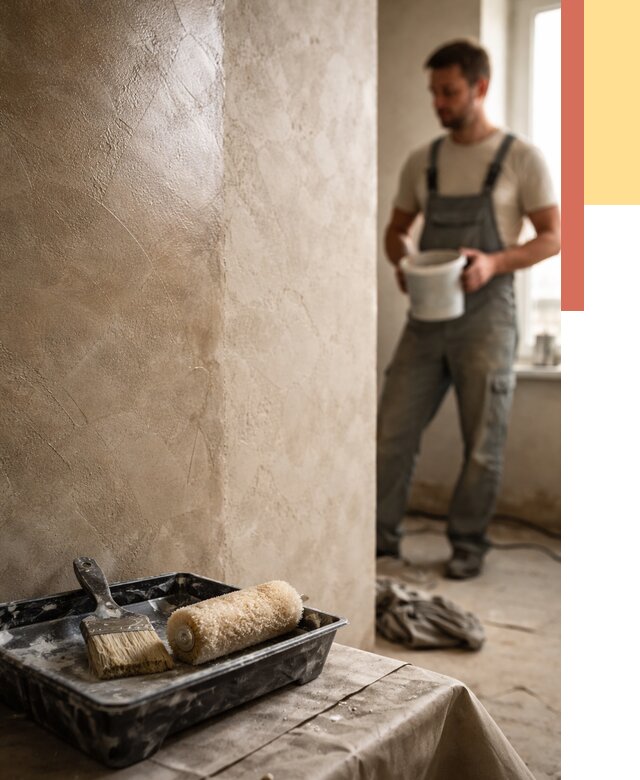 Нанесение воска на штукатурку в Бердске от 3644 руб. | Услуги ОТДЕЛОЧНИК-Брд