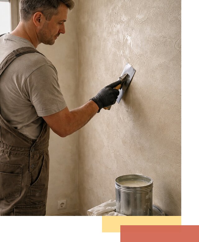 Нанесение воска на штукатурку в Бердске для защиты и блеска