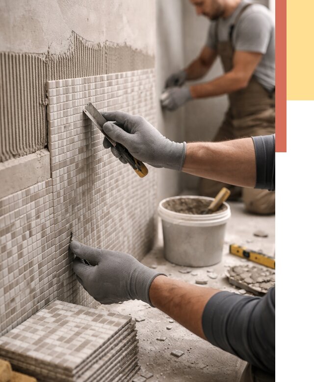 Облицовка стен мозаикой в Бердске от 3332 руб/м2 — укладка мозаики на стены | ОТДЕЛОЧНИК-Брд