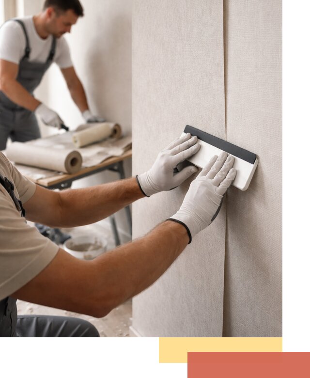 Поклейка обоев под покраску в Бердске профессионально и быстро