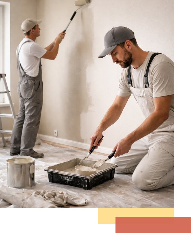 Покраска стен в квартире в Бердске — профессионально и аккуратно