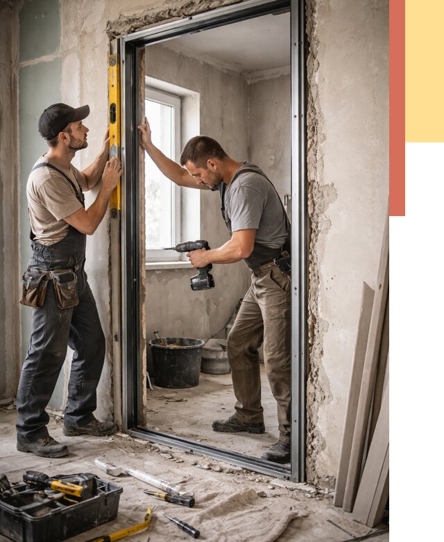 Закладка дверного проема в Бердске от 3644 руб. — быстро и недорого | ОТДЕЛОЧНИК-Брд