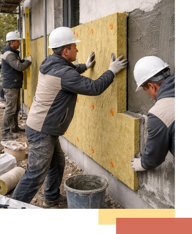 Утепление стен минватой в Бердске — тепло и звукоизоляция