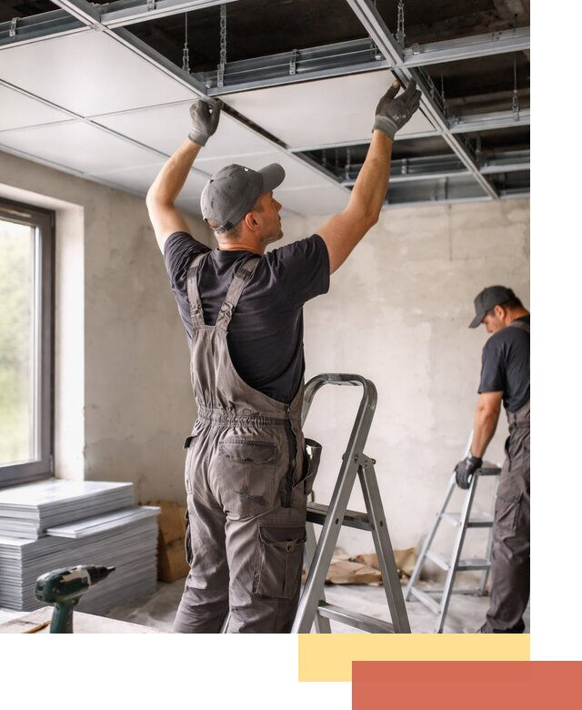 Монтаж кассетного потолка в Бердске качественно и быстро