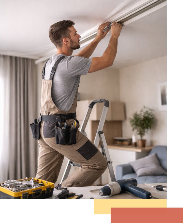 Ремонт натяжных потолков в Бердске — качественно и оперативно