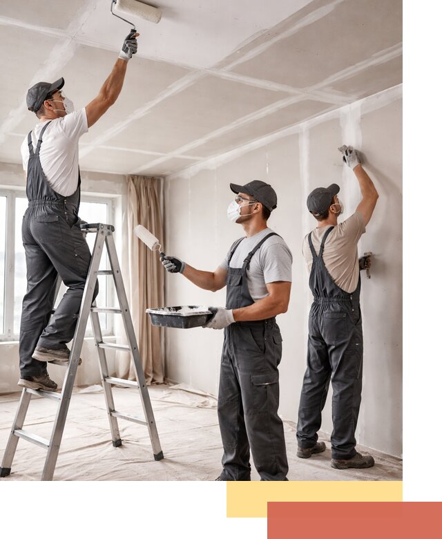 Покраска потолка из гипсокартона в Бердске качественно и недорого