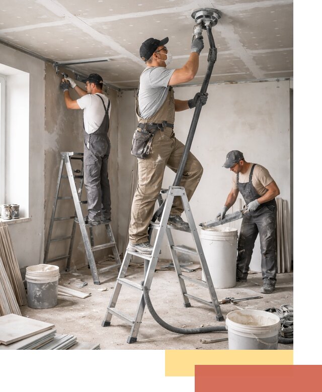 Ремонт потолка из гипсокартона в Бердске: быстрый и качественный монтаж