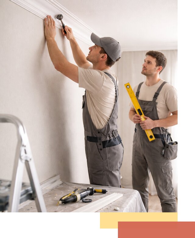 Монтаж потолочного плинтуса в Бердске качественно и быстро