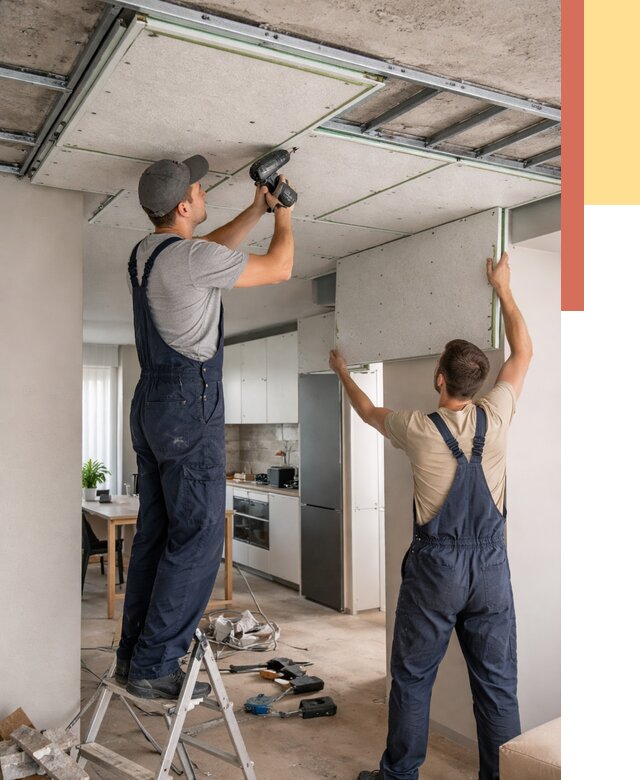 Шумоизоляция потолка панелями зипс в Бердске от 1926 руб. под ключ | ОТДЕЛОЧНИК-Брд